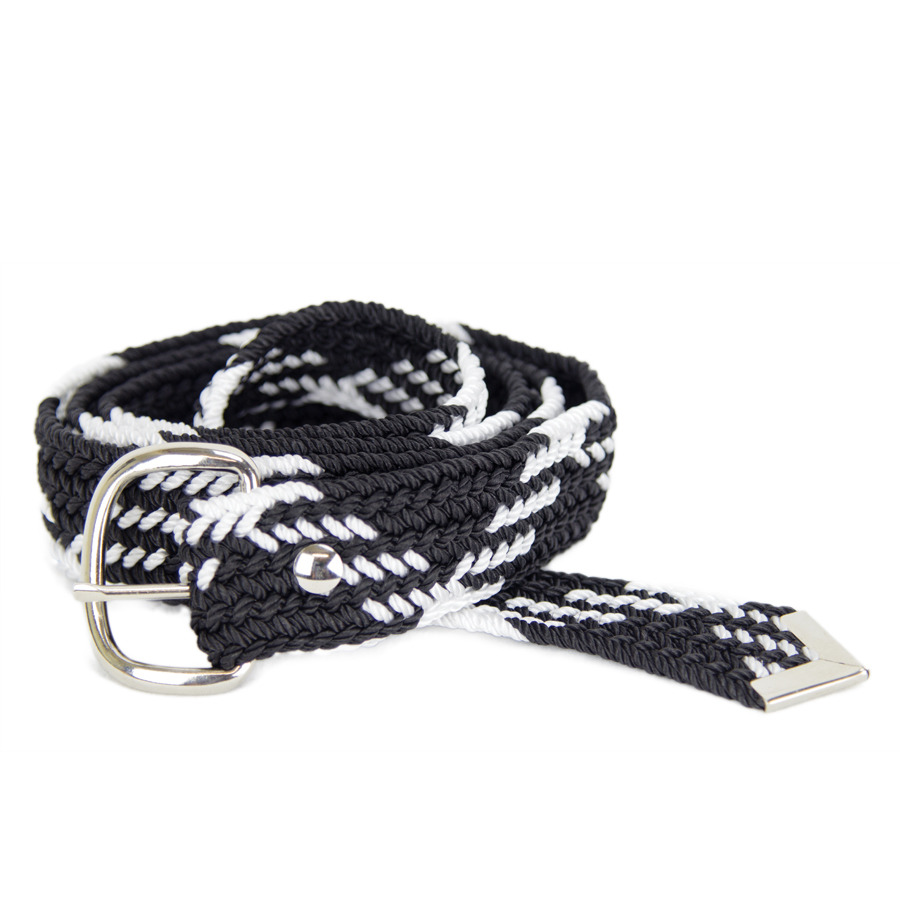 Nylon Braided Belt Western Rodeo Belt