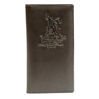 Bullrider - Dark Brown Leather Rodeo Style - 5101A