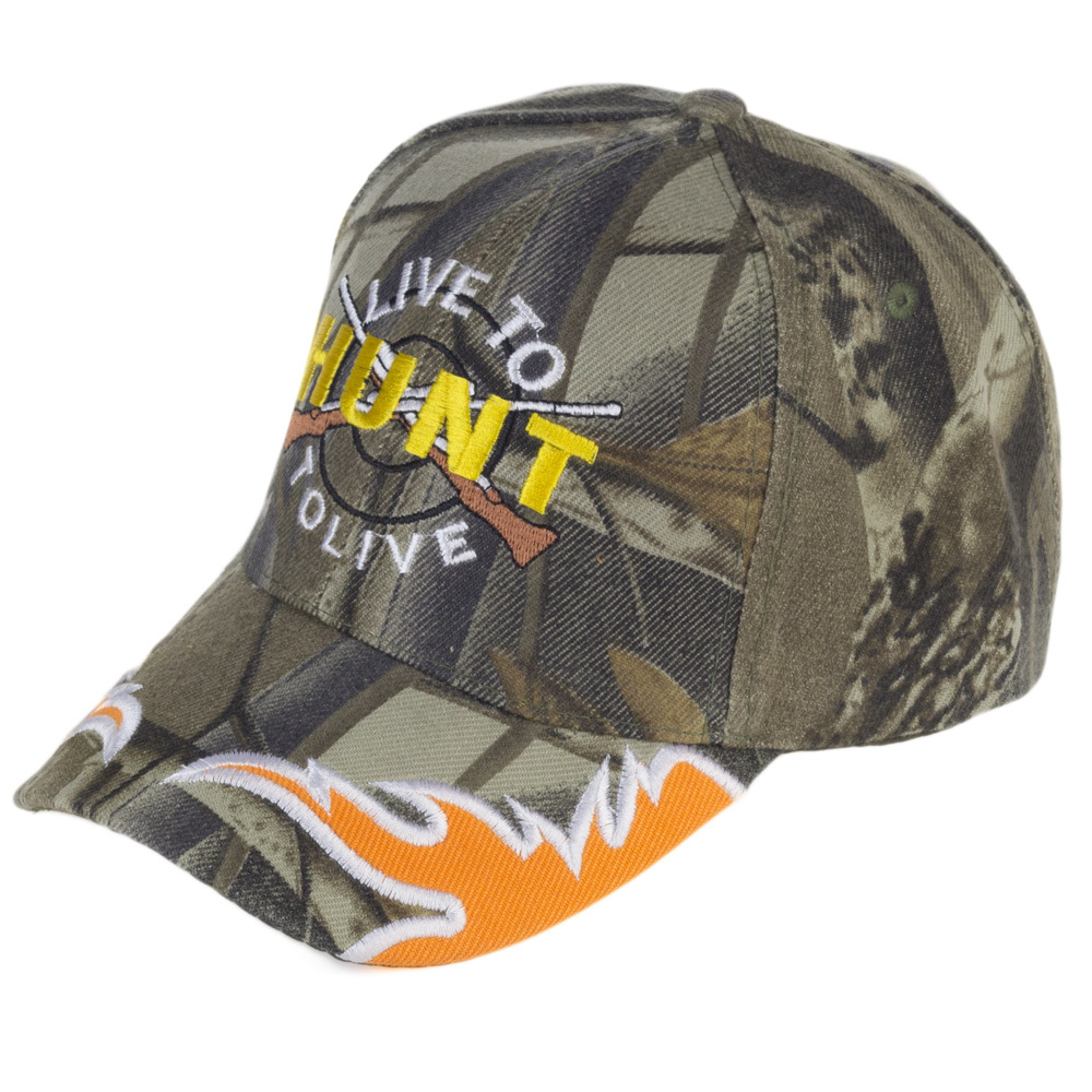 Hunting Cap - Live to Hunt - 2 Colours - {Cap-LT01] - Brigalow Outdoors