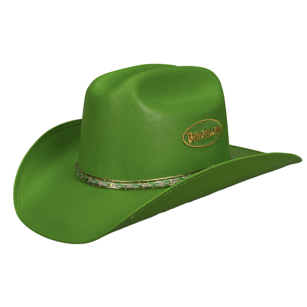 Green Straw Kids Cowboy Hat Green Childrens Cowboy Hat Costume
