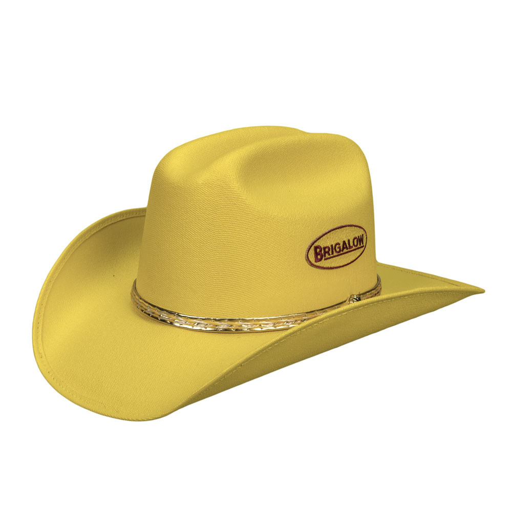 Yellow Kids Straw Cowboy Hat Yellow Childrens Cowboy Hat Costume