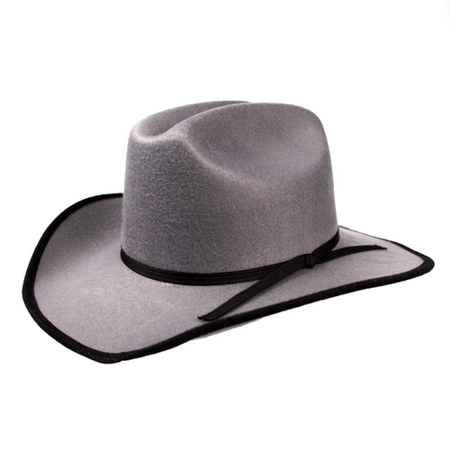 Hat - Western - Kids - Dallas Felt Covered - Graphite Grey - Code [152]