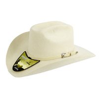 Hat - Western - Bone Wool Felt Cattleman -[180]
