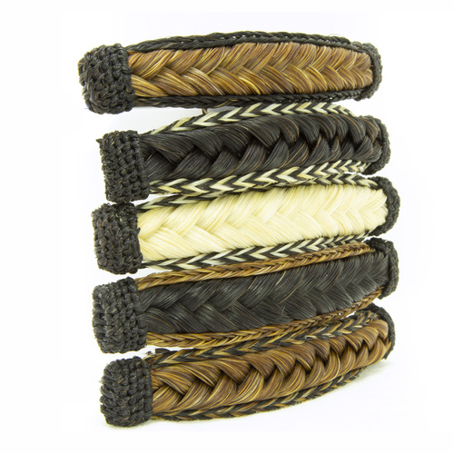 Barrette - French Braid Horse Hair - 5 Styles - [258]