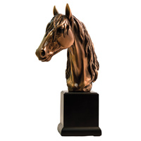 Horse Head - Large Bronze Statue - 7404 