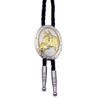 Bolo Tie - Oval Horsehead - [Bolo-7]