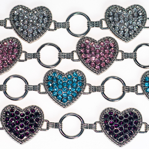 Belt Chains - Love Hearts - 4 Colours - [Code 263]