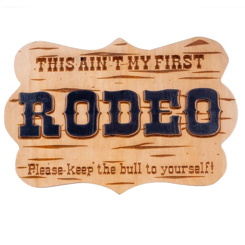 Timber Rodeo Sign - [Code DL22]