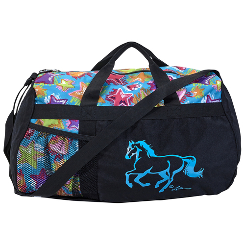 Stars & Hearts Duffle with "Lila" Horse Print - [GG662]