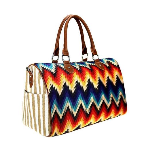 Canvas Weekender - Large - Aztec Collection - [MW930-5110BR]