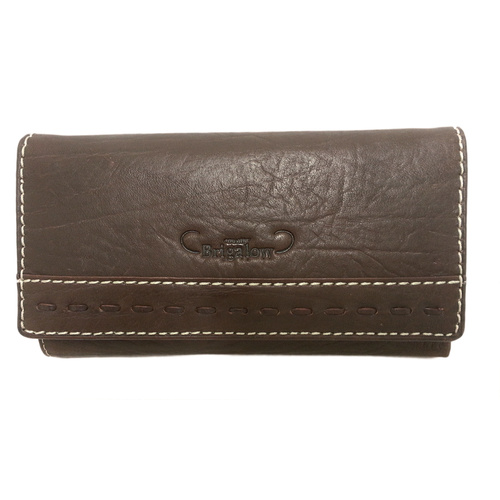 Rich Brown Genuine Leather Purse - 5023 