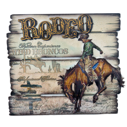 Rodeo Sign - Wall Mounted - 7074