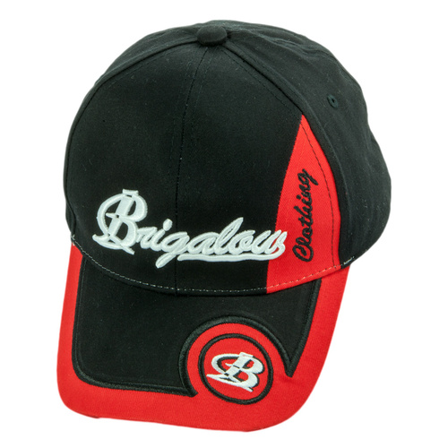 Brigalow Cap - Black/Red Circle - [CAP-BC03]