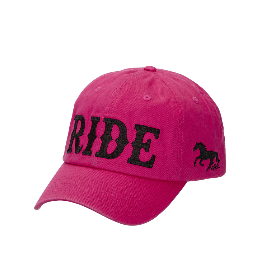 Pink Cap - "RIDE" Embroidered -  (Cap-121PK)