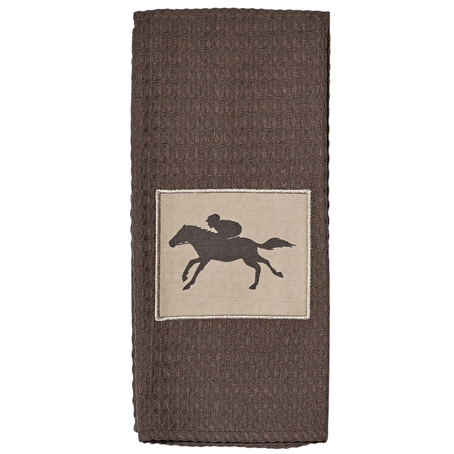 Kitchen Towel - Race Horse Print - [HT-340]