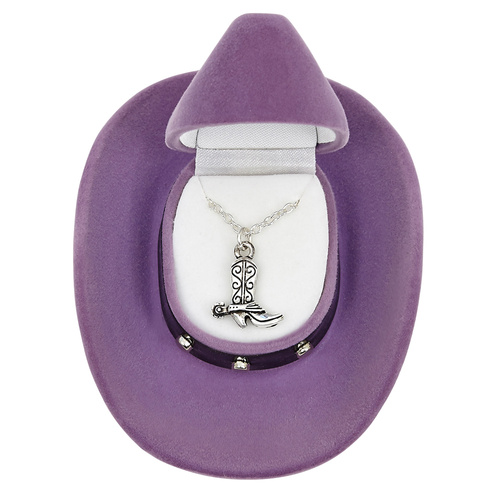 Necklace - Cowboy Boot Necklace - JN141