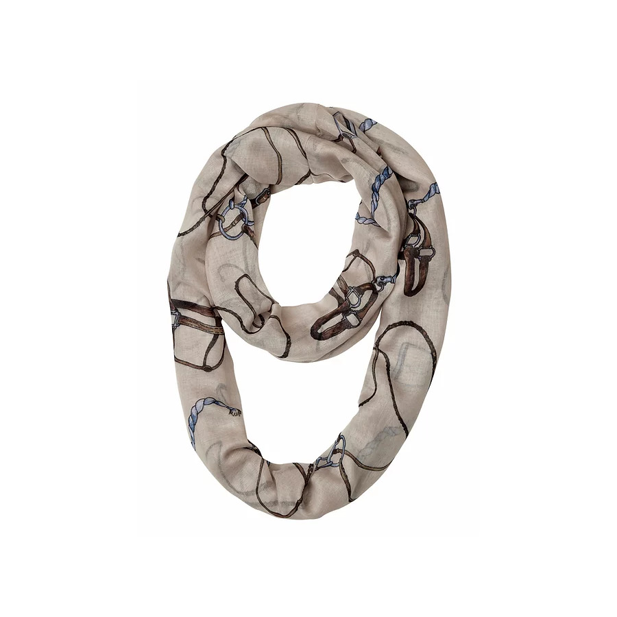 Ladies Scarf - "Lila" Bridles & Things Infinity -  [Scarf -449]