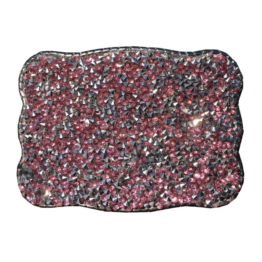 Ruby Silver Crystal Bling - 17